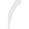 Ekena Millwork 6-in. W x 10-in. D x 22-in. H Thorton Architectural Grade PVC Knee Brace BRCP06X10X22THR - alternate 4